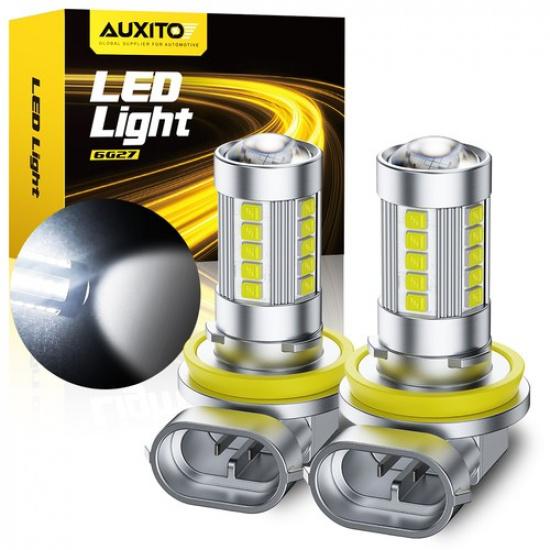 

Pair H18 h11 h16jp 40W 6500K Super White LED Headlight Fog Light Driving Bulbs
