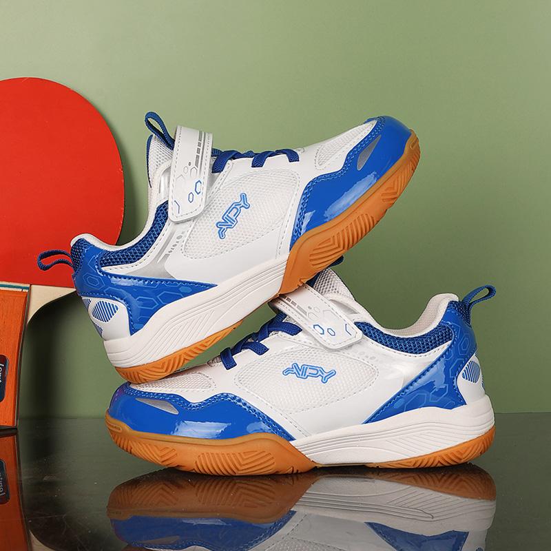 New Children's Table Tennis Shoes, Outdoor Comfortable Training Badminton Shoes, Men's and Girls' Universal Tennis Shoes