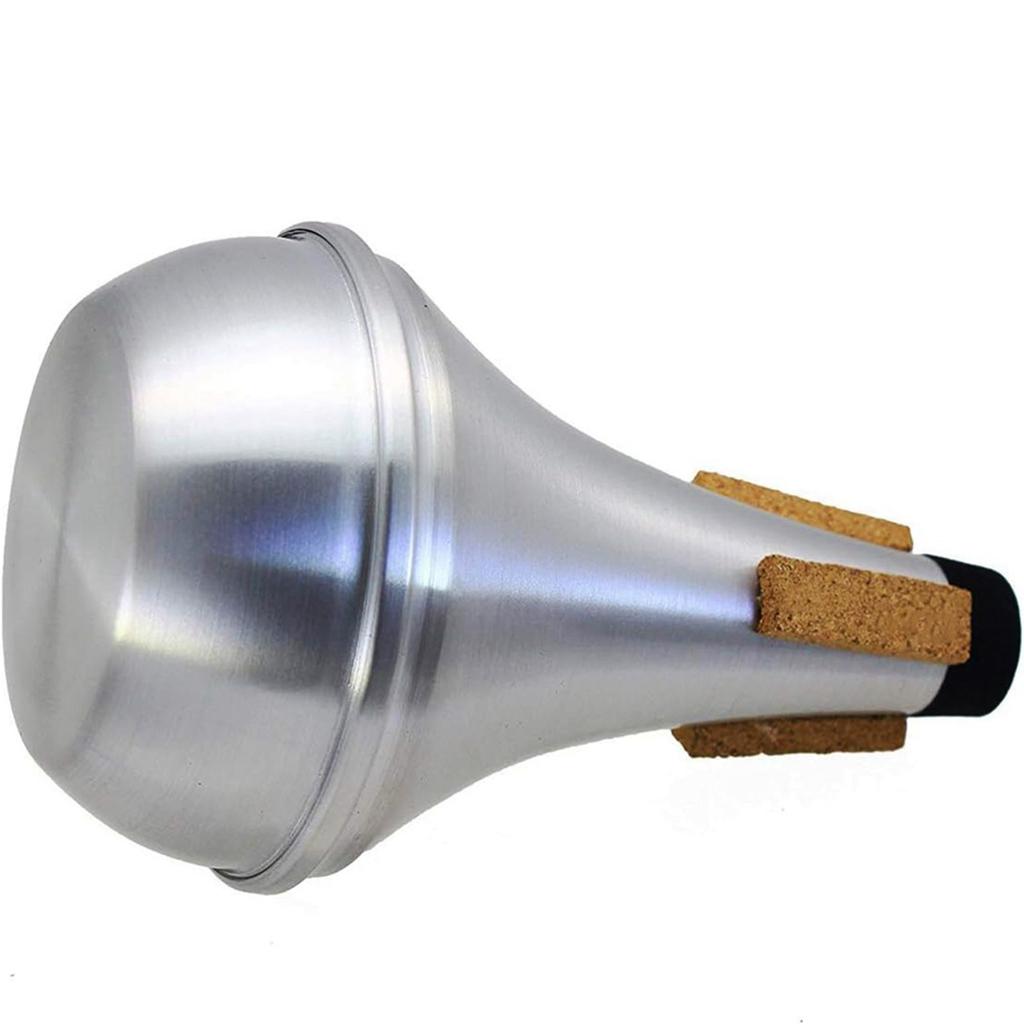 Straight Mute Trumpet Silencers Mini Trumpet Mute Aluminum Alloy Trumpet Mute Trumpet Silencers Trumpet Practice Mute