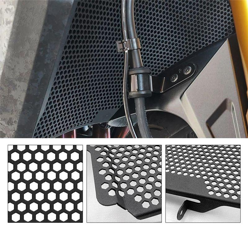 A30F-Motorcycle Radiator Grille Guard Cover Radiator Protector Radiator Mesh For GSXS1000GX GSX-S 1000 GX GSXS 1000GX 2024-