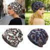 Cashew Print Bonnet Scarf Hat Face Mask Conversion Technology Breathable Fabric Design for Active Street Lifestyles