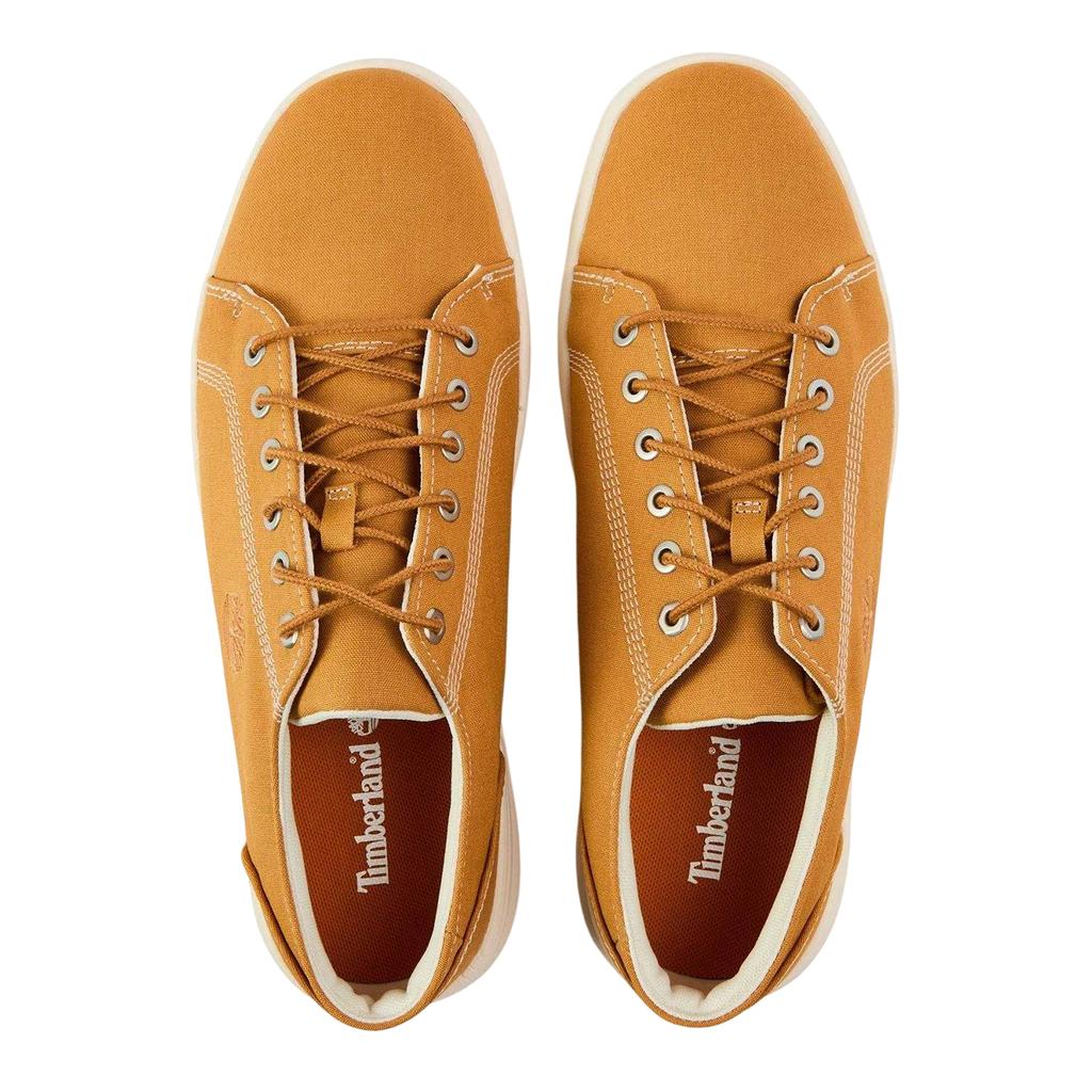 Timberland Mens Seneca Bay Canvas Low Cut Platform Trainers