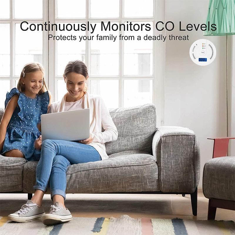 New Customizable Household Commercial Carbon Monoxide Alarm with CE Certification