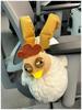 Funny Playful Giggle Chicken Plush Handbag - Large Capacity Cartoon Shoulder Bag