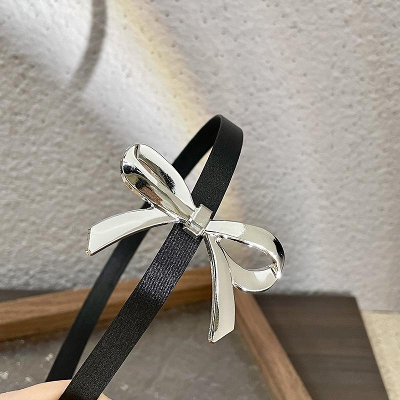 French Elegance Black Series Pearl Headband with Teeth - Autumn/Winter Collection