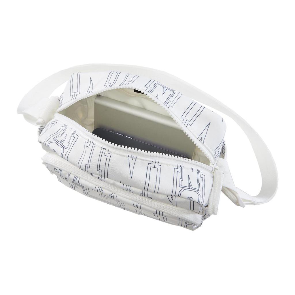 New LiNing Polyester Shoulder Bag, Crossbody Bag Unisex Ivory ABDU203-4