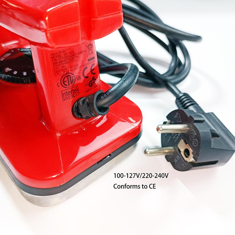 Ski- und Snowboard-Wachswerkzeug 100-127V und 220-240V CE UL 3C