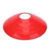 10 Pcs Practical Mini Field Cone Discs Marker Soccer Football Sports Speed Training Tools(Red)