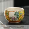 High-End Gilt Enamel Ceramic Tea Cup