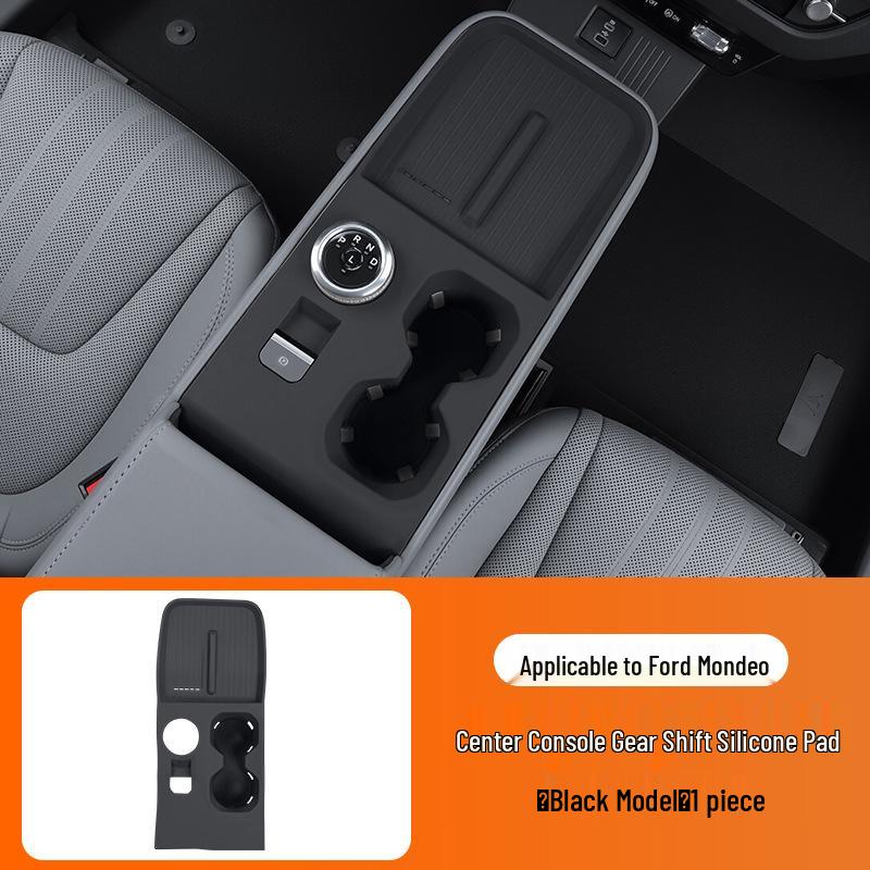 

Wireless Charging Silicone Pad for Ford Mondeo: Center Console & Cup Holder Protector, Fits 26 Models