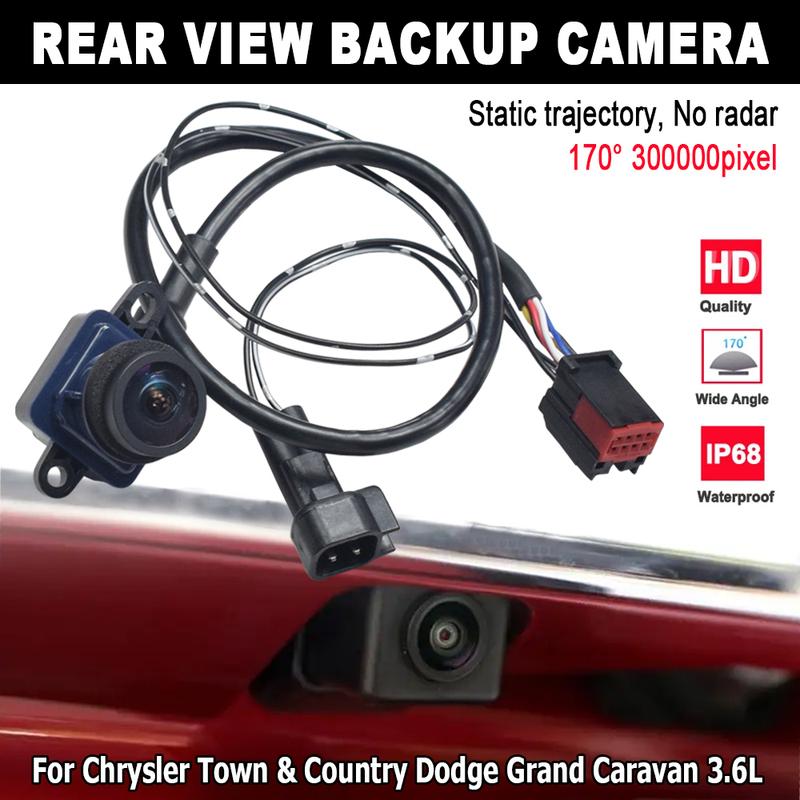 56054157AA Rear View Reverse Backup Parking Camera For Chrysler Town & Country 3.6L V6 2011 2012 2013 2014 2015 2016 4672639AA