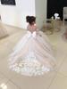 Girl's Mesh Evening Dress - Princess, Party, Flower Girl, Wedding, Birthday, Performance Costume