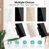 1 Gang Wi-Fi Smart Wall Light Switch Touch Panel Smart Life Glass PC Panel Alexa Google Home Apple Siri Voice Control No Neutral