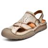 Herren Ledersandalen Strandsandalen Sommer