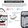 Mafalda I Don't Need But I Want Insulated Lunch Bag Portable Quino Comic Cartoon Thermal Cooler Lunch Tote Office Picnic Travel