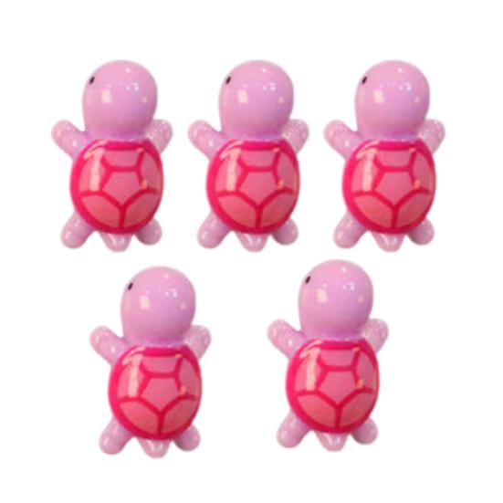 3D Fridge Magnet 5Pcs Mini Resin Turtle Refrigerator Magnet, Colorful Tortoise Kitchen Home Office Locker Decorative Accessories Magnets