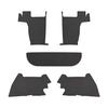 Cartist Kick Guard Trim Covers for the Sienta 10 Series and 15 Foot Seat Lower Back Kick and Protective Covers for Sienta and MXPL15G PU Leather Seat