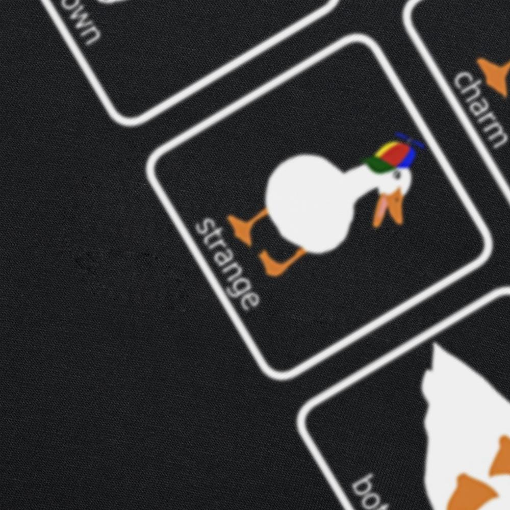 Funny Quacks Duck Graphic T-shirts Men Women's Fashion Casual Tshirt 100% Cotton Loose Oversized T Shirt
