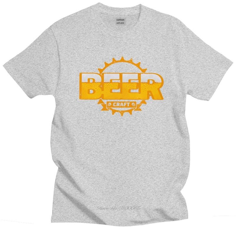 Cool Beer Craft Tshirt Unisex Oneck ShortSleeve Drink Lover Summer Tshirt Cotton Streetwear Fashion Tee Shirt Gift Clothing