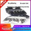 Mazda 6 Front Headlight Assembly (2003-2018) - Old Model, Black & White Base, Single Light