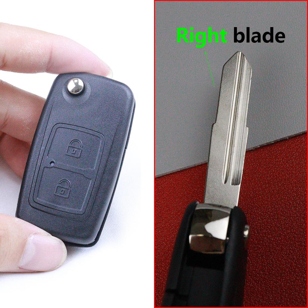 For Chery Tiggo Tengo Fulwin2 Cowin 3 5 Easta Cielo Chance A3 A5 A13 M11 E5 2 Buttons Car Flip Remote Key Fob Shell Case Housing