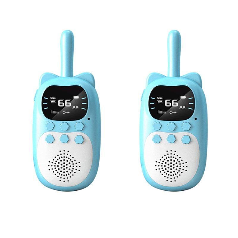 New Walkie Talkie 2pcs Kids Long Distance Electronic Toys Children Baby Radio Phone for Boys Girls Christmas Birthday Gift