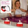 2 oz Heart Shaped Metal Tins with Lids Empty Candle Jars Candle Containers Cans for Making Candles Heart Box for Mother'