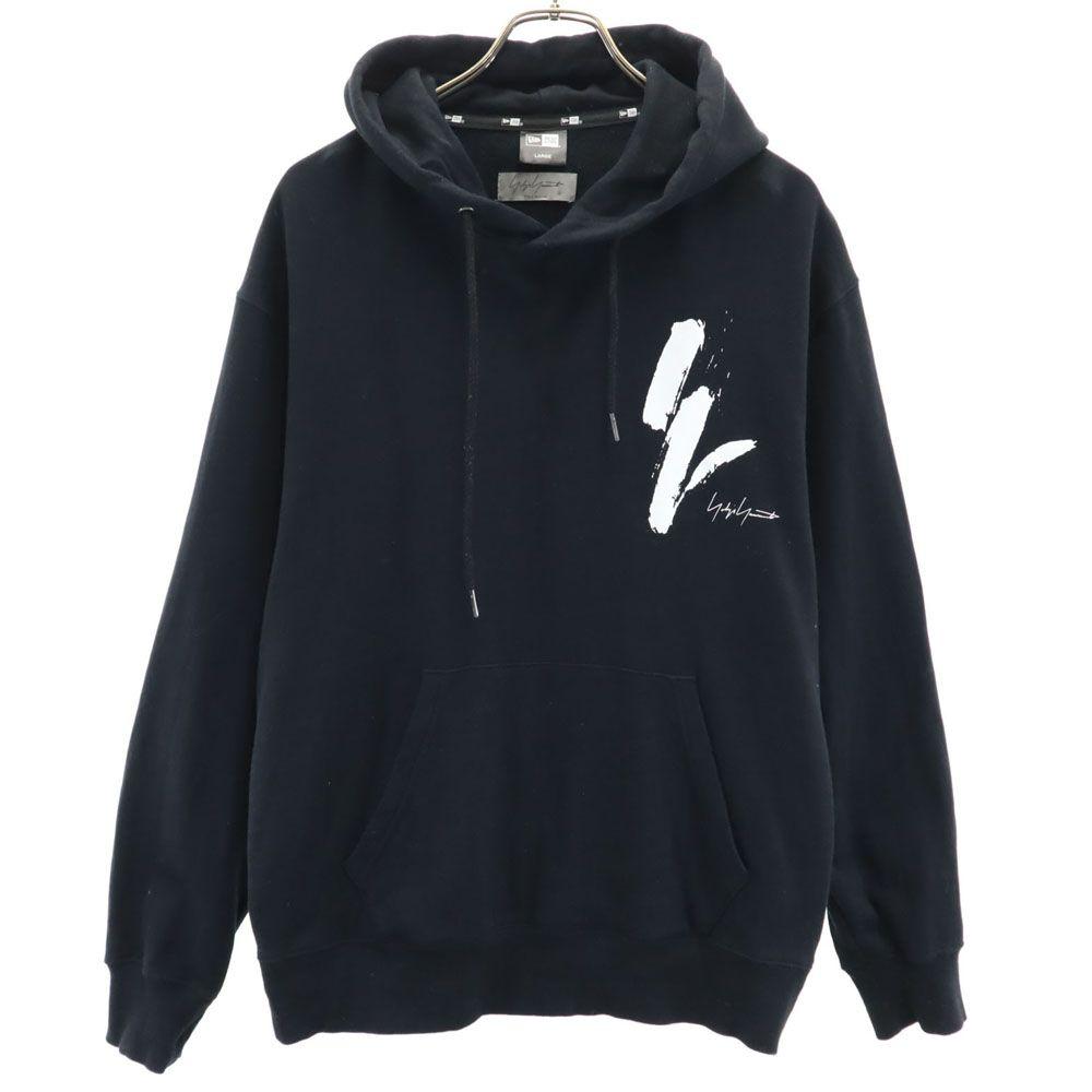 Yohji Yamamoto NEW ERA Print Long sleeve Sweatshirts L black Men's Used