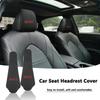 PIG1 Car Seat Ice Silk Headrest Pillow Case Storage Bag For Volkswagen VW GTI Golf 4 6 7 Tiguan Passat B5 B6 B7 CC Jetta MK5 MK6 Polo