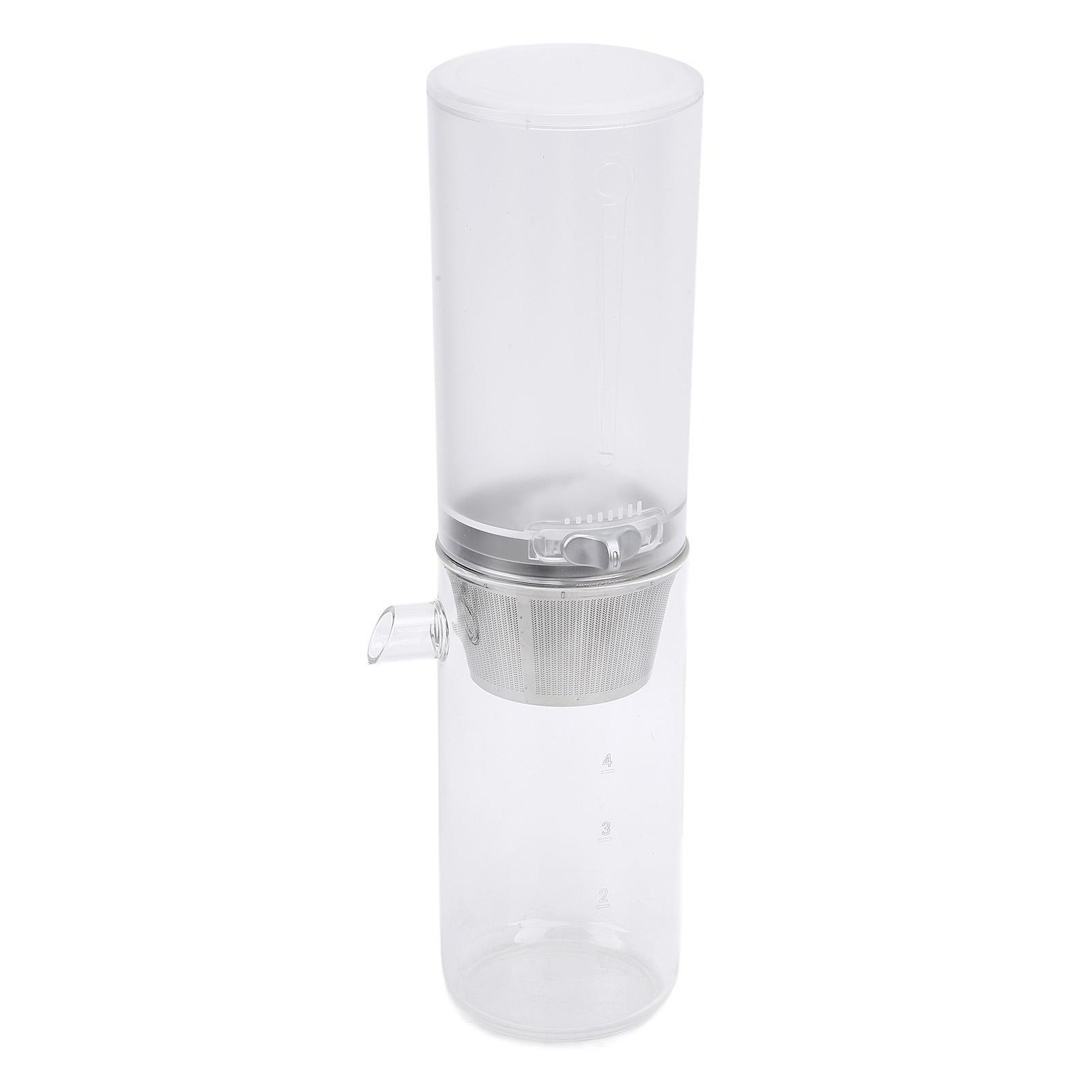 

Ice Drip Coffee Maker Adjustable Speed Portable Easy Cleanup 400ml High Borosilicate Glass Iced Coffee Brewer Maker