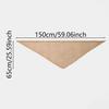 Solid Color Triangle Wrap Hollow Out Shoulder Shawl Fashion Scarf Coverup  Four Seasons