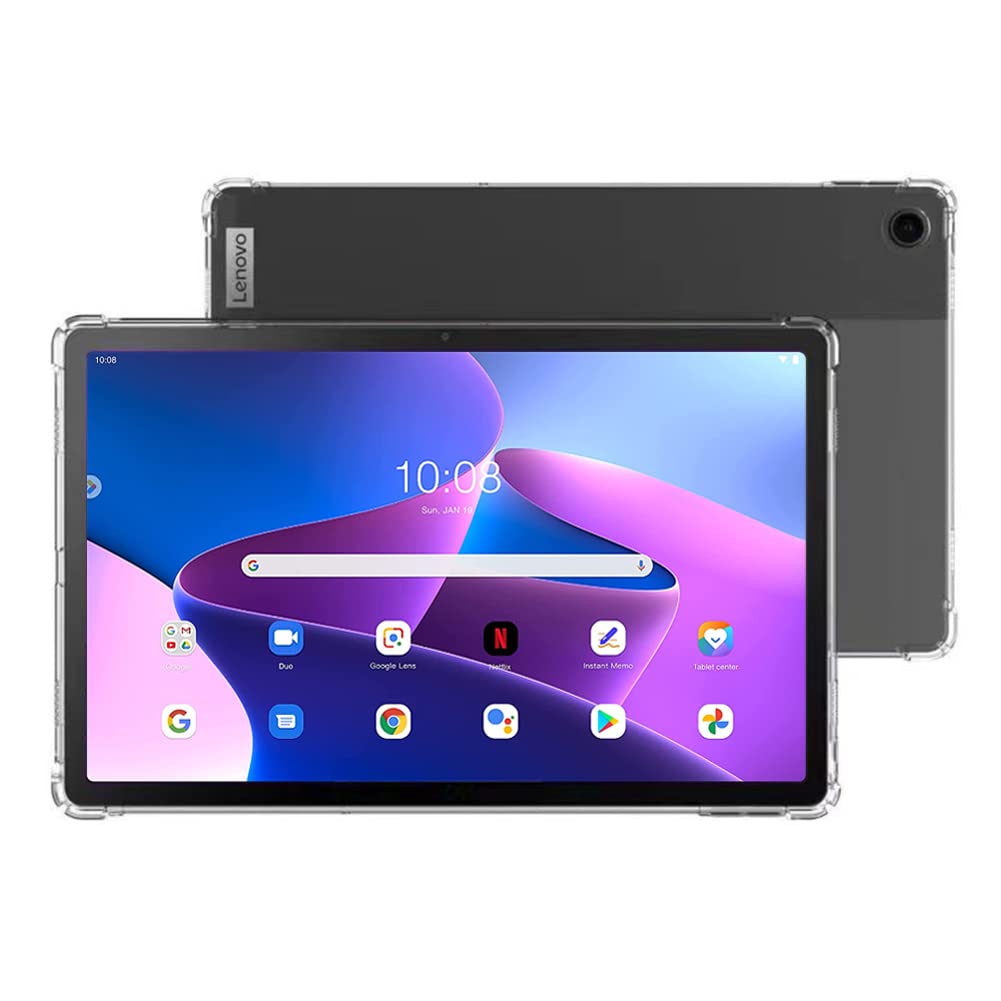 Silicone Case For Lenovo Tab M10 Plus 10.6INCH TB-125F X606F M10 P10 X306NC X605F TB-328F P11 J606F P11 Pro J706 Y700 Cover Bumper
