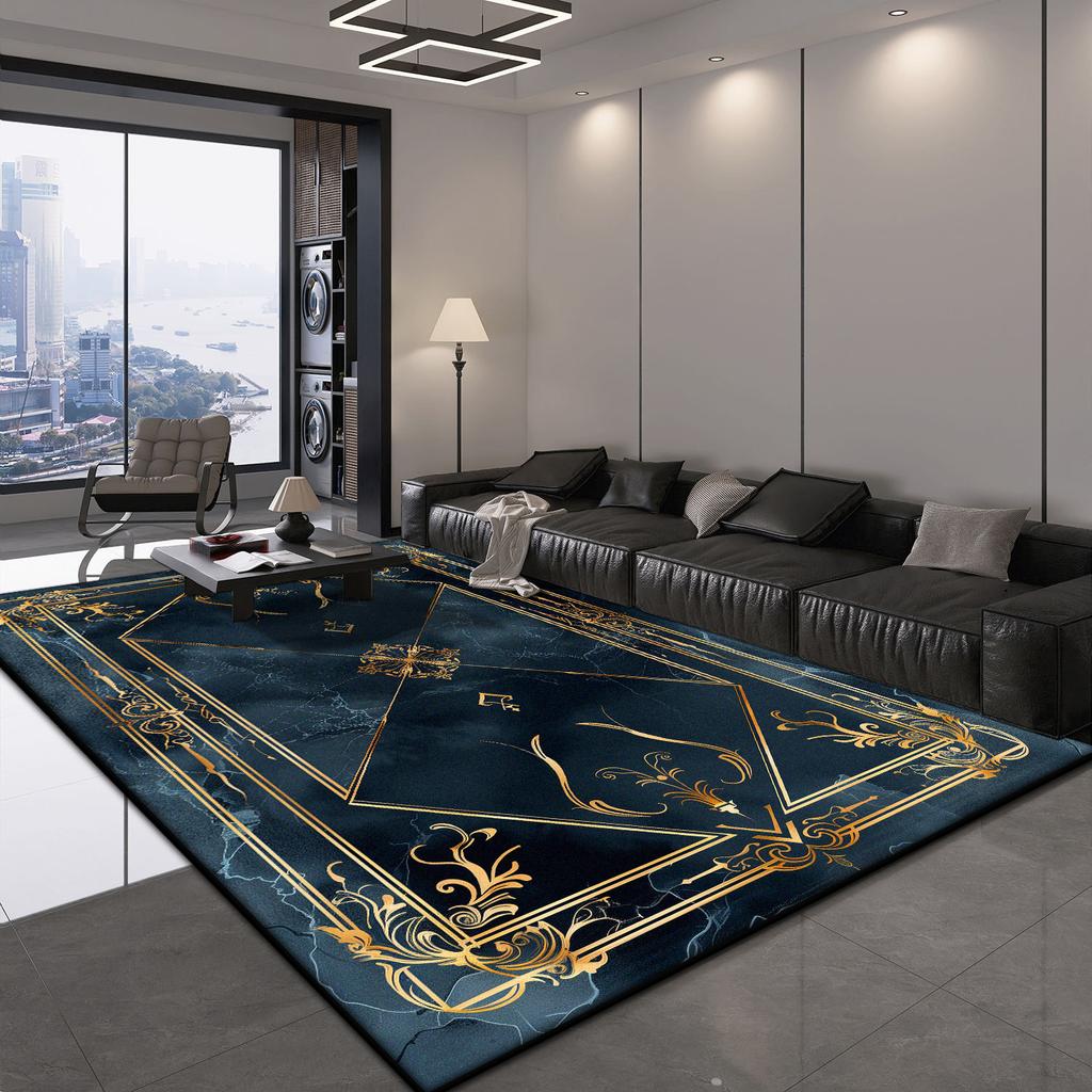 Nordischer Luxusteppich Wohnzimmerdekoration Lounge Kaffeetische Rutschfeste Große Teppiche 200x300 Faltbare Schlafzimmer Bettvorleger Weiche Matten