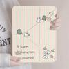 Applicable to Y-fold ipad11pro protective cover 9th generation air new 11-inch vertical line puppy 10.2-inch acrylic