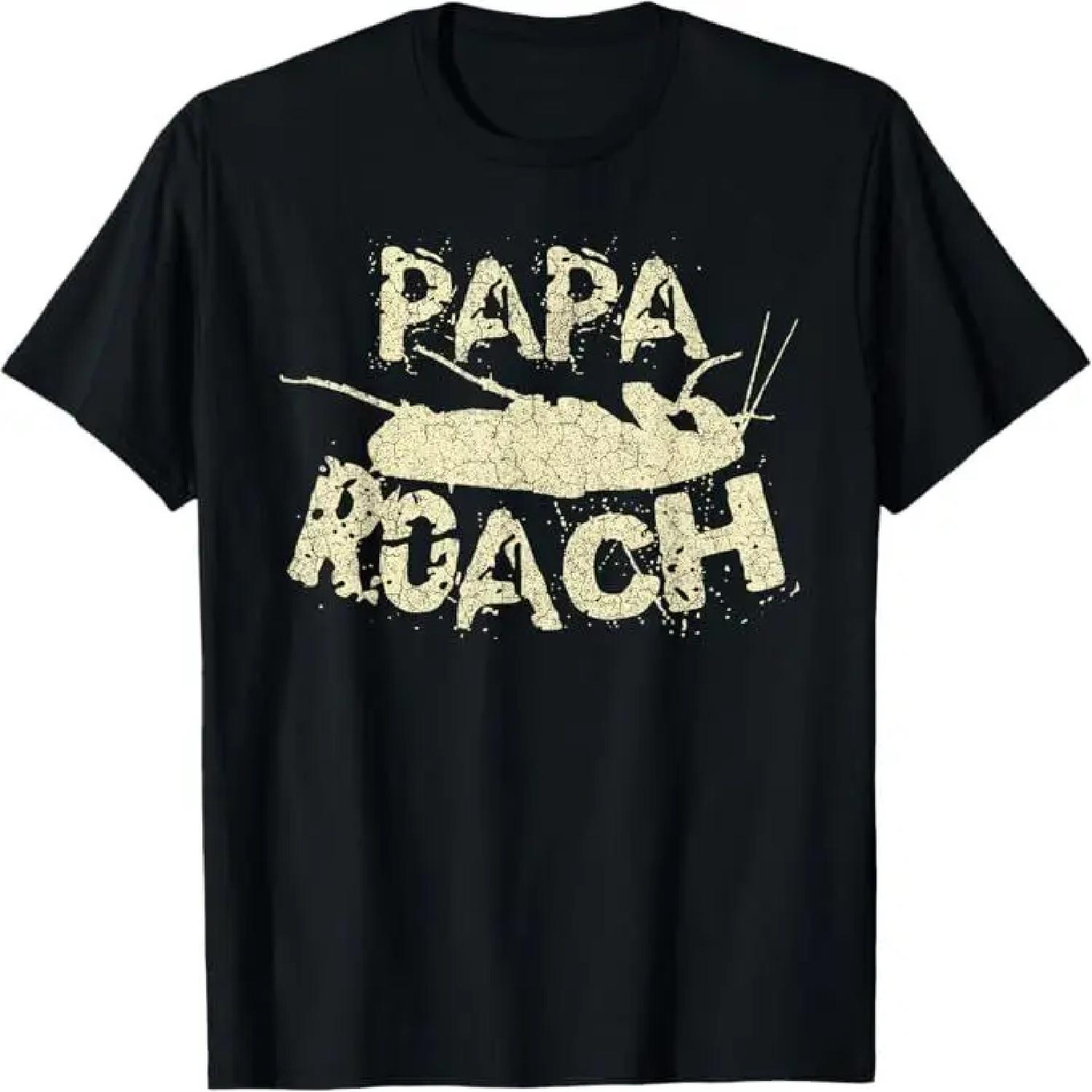 Papa Roach Cockroach Animal Funny Father T-Shirt S