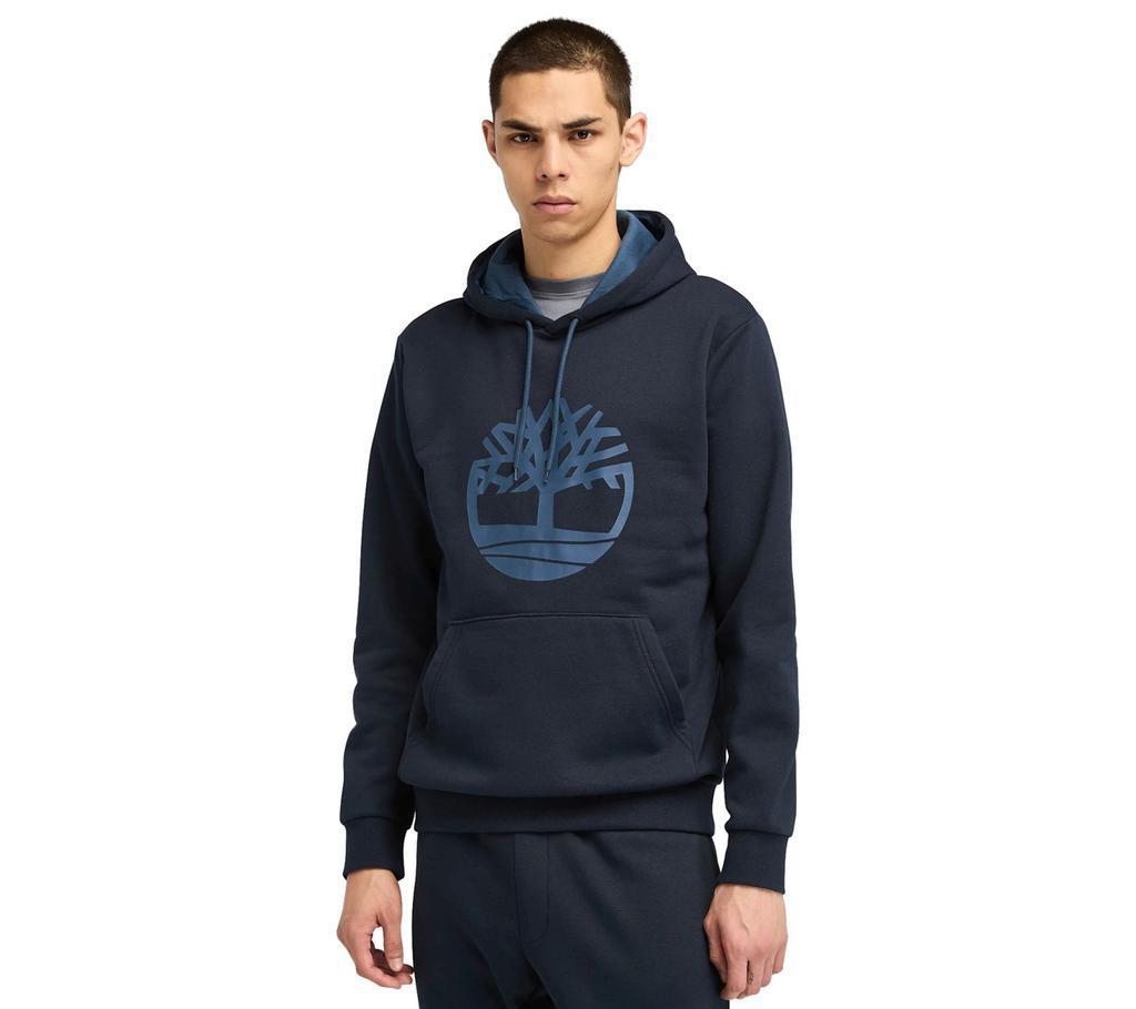 Timberland Tree Logo Hoodie - Men's Hoodie Blue TB0A626U-433 ORIGINAL