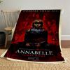 1PC ANNABELLE COMES HOME Outdoor Flannel Blanket Soft Plush Decor for Picnics, camping,Bedroom, Playroom, Office1223A