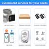 2026 New Arrival Smart Handle Lock with Tuya App Remote Control for Smart Door Lock Wood/Glass Door Aluminium Alloy for