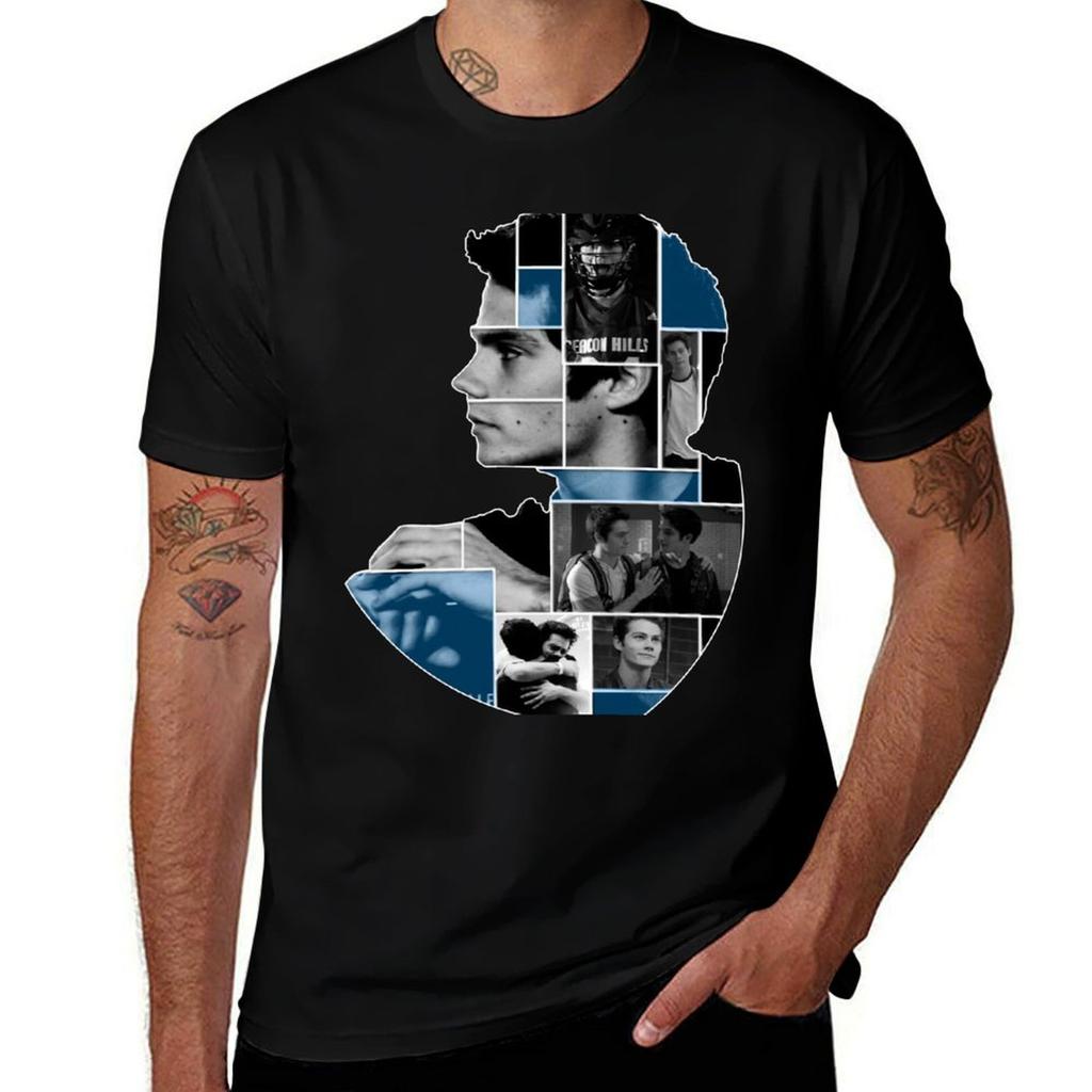 Dylan O Brien Squares Tshirt Large Size Basic Casual Tshirt