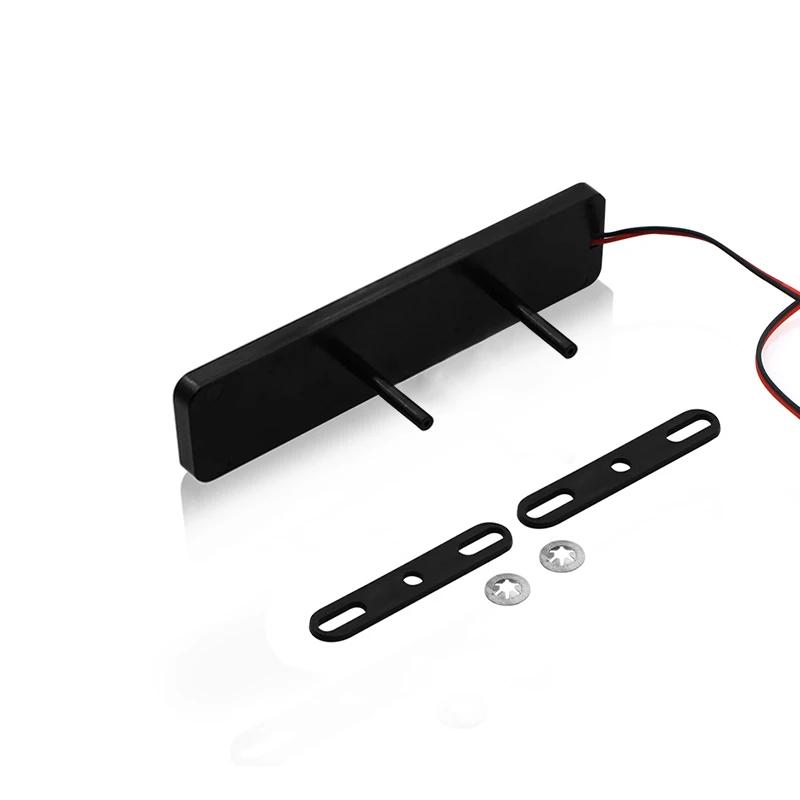 Car Wind Power Daytime Running Light LED Front Center Net Auxiliary Light For Ford ST FOCUS 2 3 Mondeo Fiesta Kuga MK2 MK3 MK4