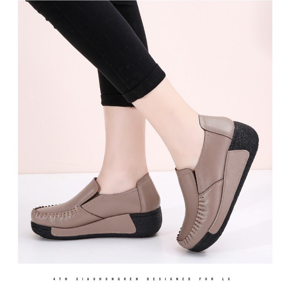 Ladies' Spring and Autumn Thick Soled Sports Shoes