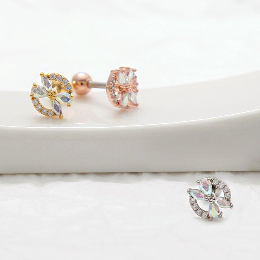 [1+1] Fashion Piercing Surgical Circle Fly 3 Types, Choose 1, One Side for Sale