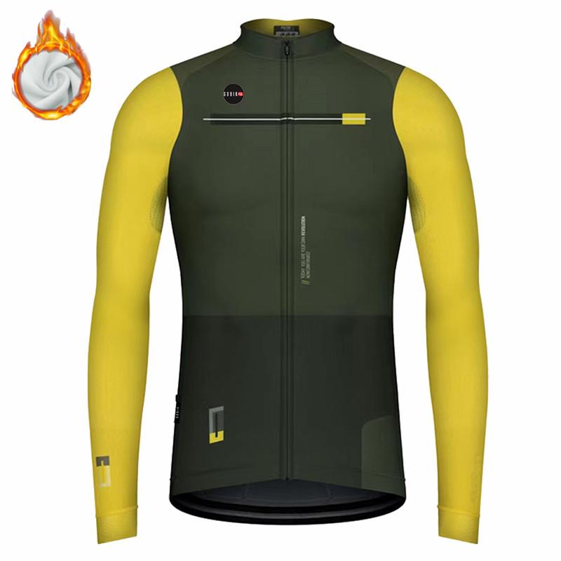 Vêtements de cyclisme d'équipe de course, Hiver, 2026 Ensemble de vêtements de cyclisme en laine pour homme, Ensemble de maillot de VTT Ciclismo