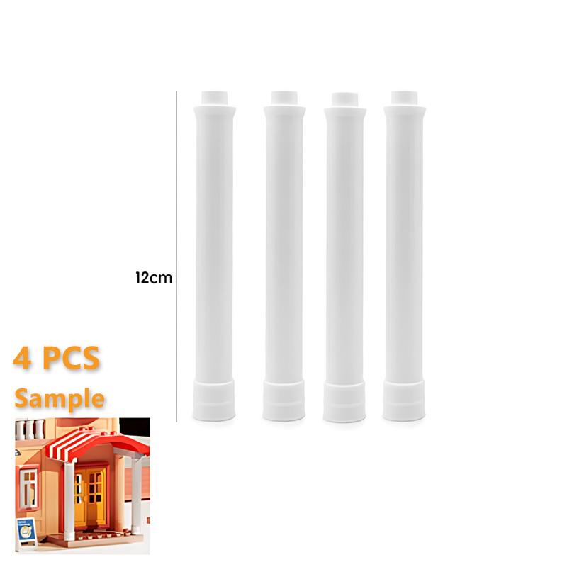 Duży Klockowy Mini Mebelki Domek do Zabawy Kompatybilne Akcesoria Duploed Części do Montażu Zabawki Dla Dzieci