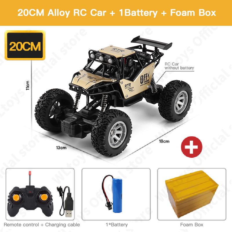 ZWN 1:20 RC Drift Car With Led Lights 2.4G Radio Remote Control Cars Buggy Off-Road Control Trucks Toys Gifts for Children