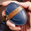 Car Key Fob For Xpeng Xiaopeng P5 P7 G9 G3I    4 Bottons Leather Car Key Case Cover Shell  Accessories