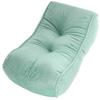 Support Back Rest Cushion Ergonomic Lumbar Support Cushion Car Use 38x23cm Green 1Pack