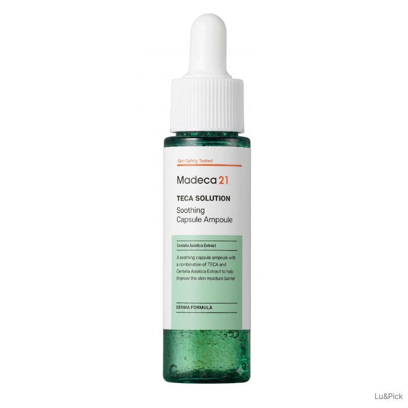 Madeca21 TECA Solution Soothing Capsule Ampoule 30ml / Cream 50ml Capsule Ampoule 30ml