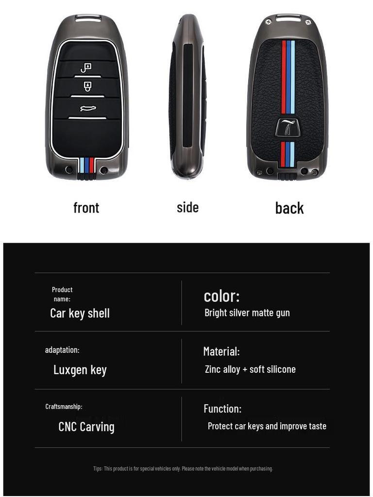 Luxgen U6 U7 Na5 U5 S5 MPV Key Case: Full Cover Remote Control Protector
