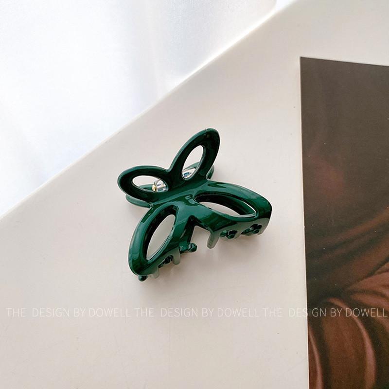 Fashionable 4cm Butterfly Hair Claw Clip Chic Acetate Material For Women